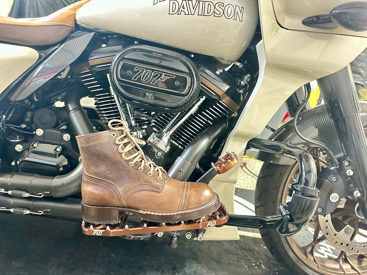 Photo by Suited_n_Booted on April 15, 2026 of the Nick’s handmade Boots Americana in Horween Predator Natural.