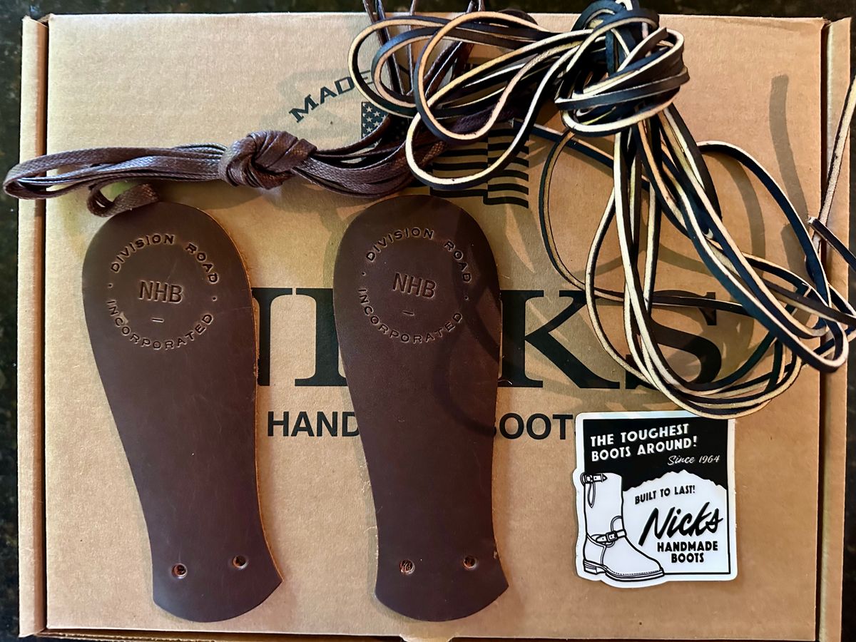 Photo by Suited_n_Booted on April 14, 2026 of the Nick’s Handmade Boots Division Road X Nick’s: Everyday Man Boot in Italian Brown Cypress.