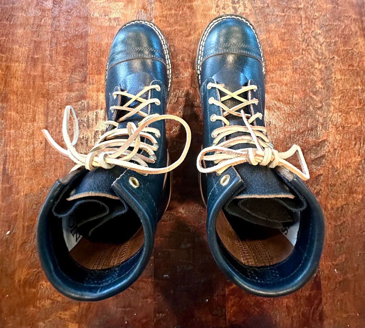 Photo by Suited_n_Booted on May 27, 2026 of the Nick’s MTO in Horween Pacific Waxed Flesh.