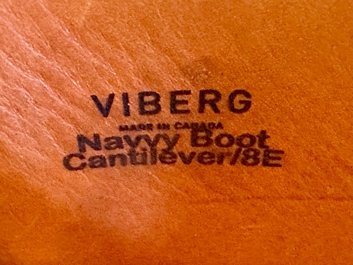 Photo by Suited_n_Booted on June 9, 2026 of the Viberg Navvy Boot in Horween Color 8 Shell Cordovan.