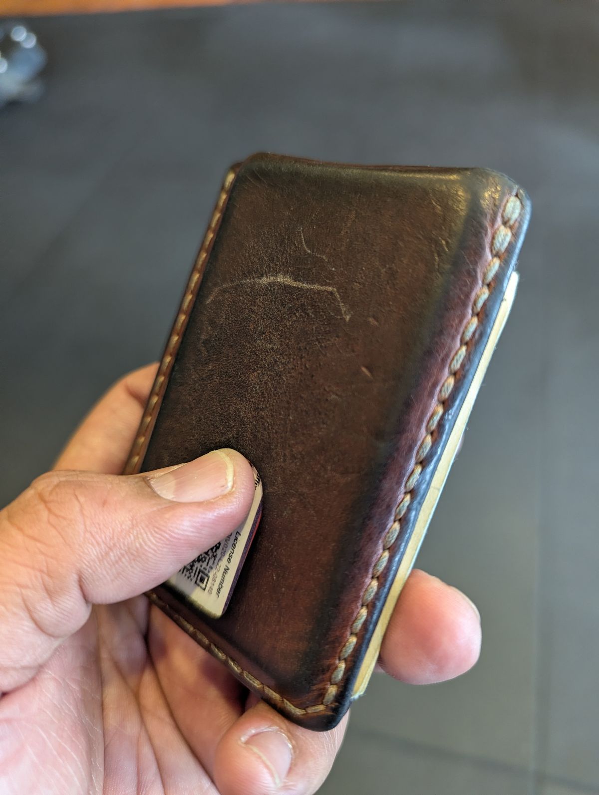 Photo by BoxingCoachBrian on December 11, 2025 of the Thread and Hide Ballikid Bigman in Badalassi Carlo Bone Pueblo.