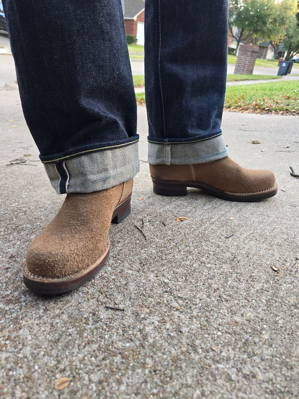 Photo by alanight on November 14, 2025 of the Kiattoko Engineer in Horween Marine Field Roughout.