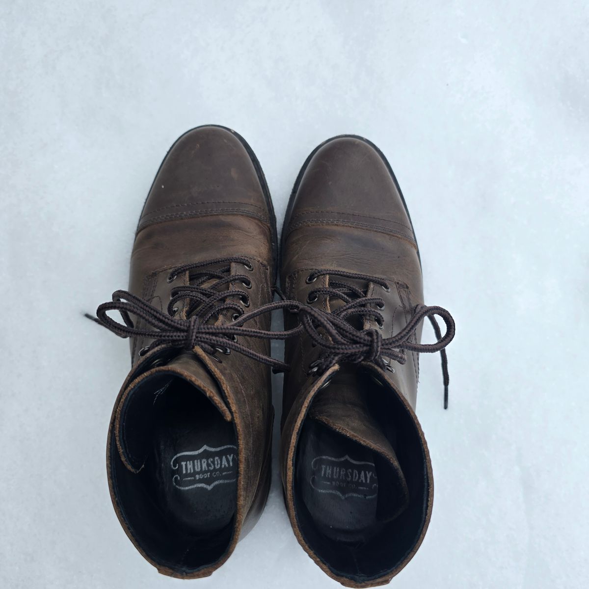 Photo by calljeef on December 2, 2025 of the Thursday Captain in Tobacco Rugged & Resilient.