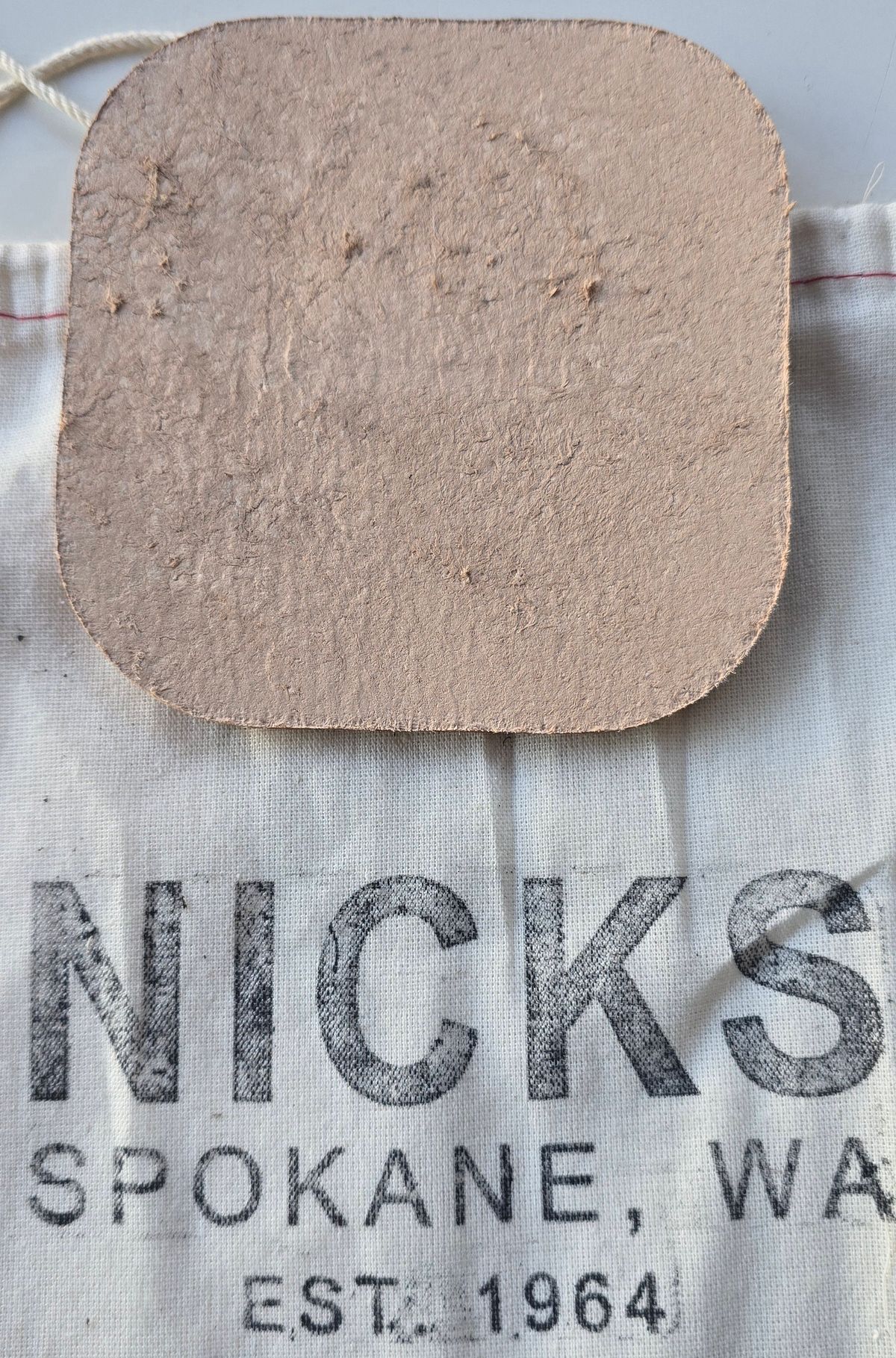 Photo by calljeef on October 2, 2025 of the Nicks Coaster in Wickett & Craig Natural Veg Tan.