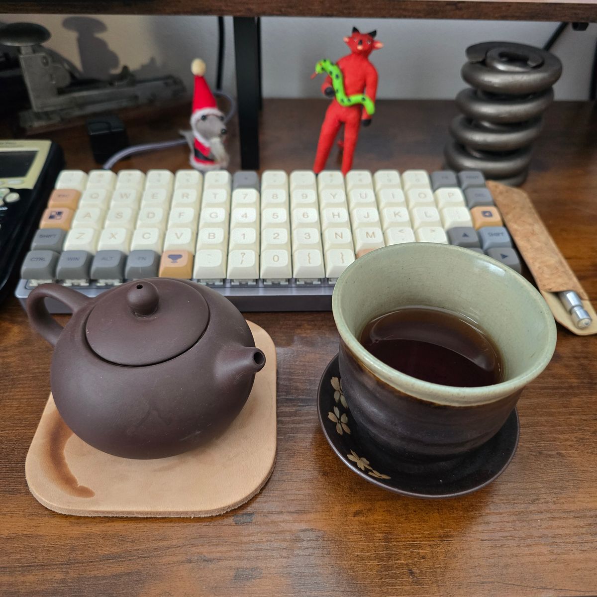 Photo by calljeef on December 2, 2025 of the Nicks Coaster in Wickett & Craig Natural Veg Tan.