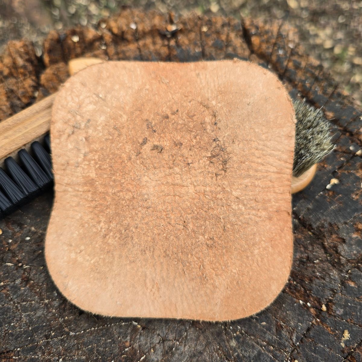 Photo by calljeef on April 3, 2026 of the Nicks Coaster in Wickett & Craig Natural Veg Tan.