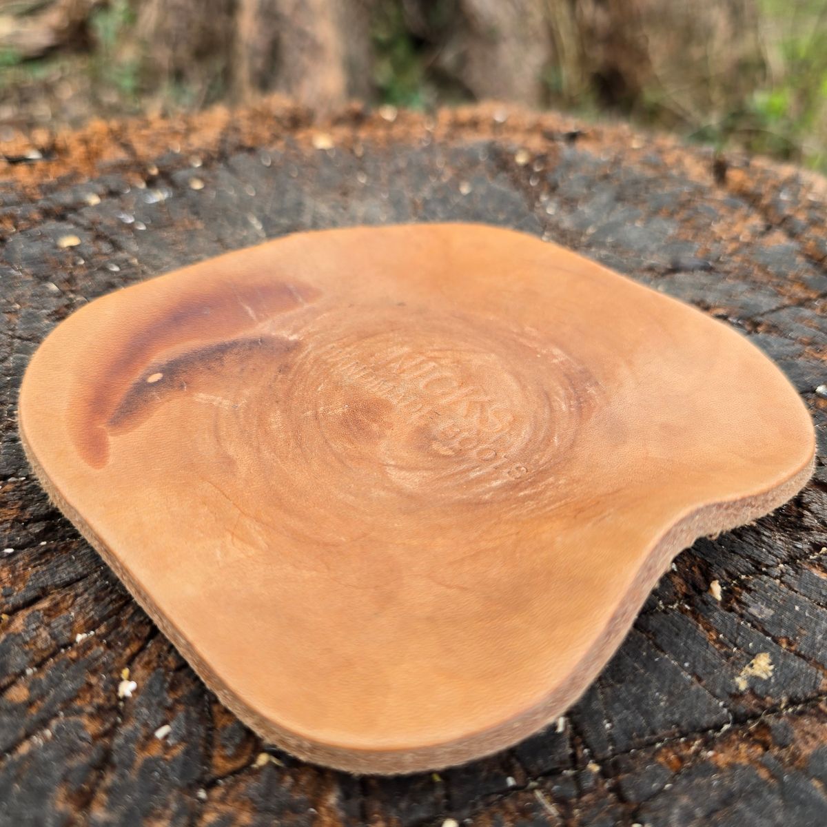 Photo by calljeef on April 3, 2026 of the Nicks Coaster in Wickett & Craig Natural Veg Tan.