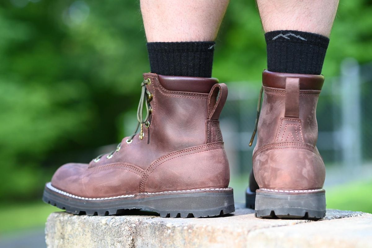 Photo by cuku on May 19, 2025 of the Nicks Ridgeline Hiking Boot in Nicks / Seidel 1964 Mahogany.
