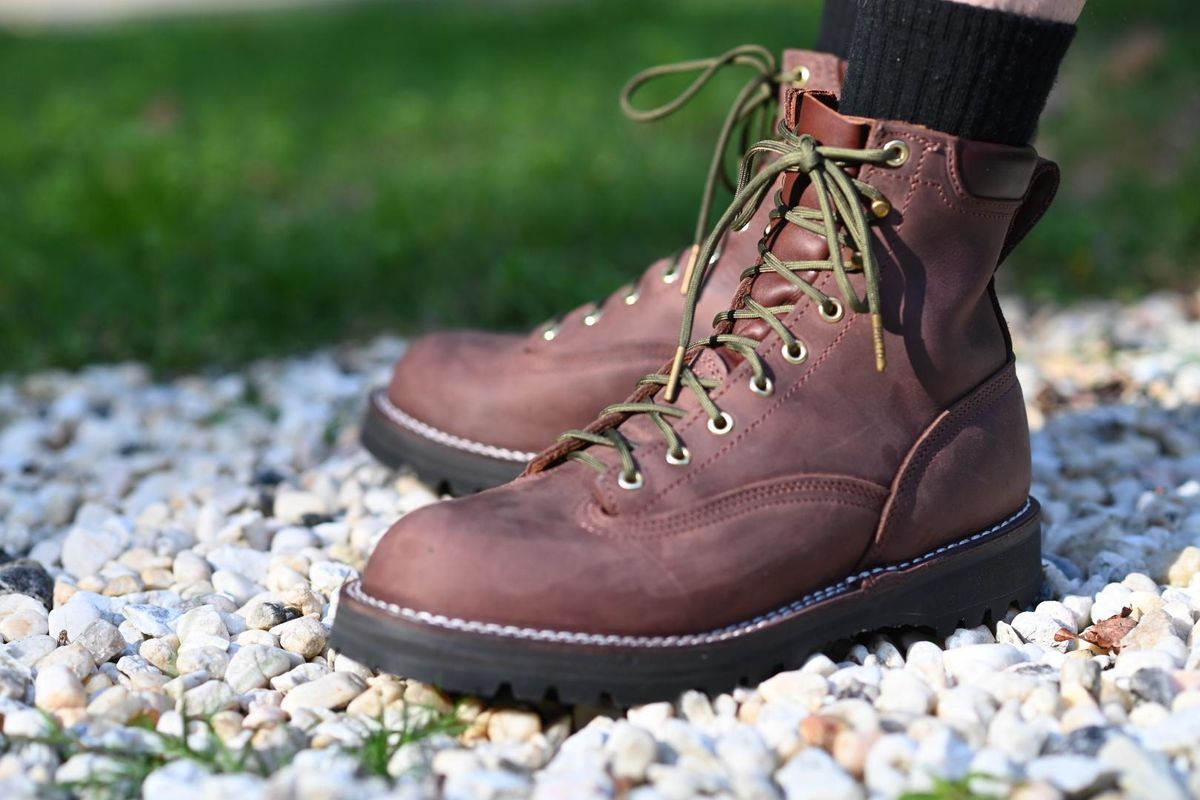 Photo by cuku on May 19, 2025 of the Nicks Ridgeline Hiking Boot in Nicks / Seidel 1964 Mahogany.