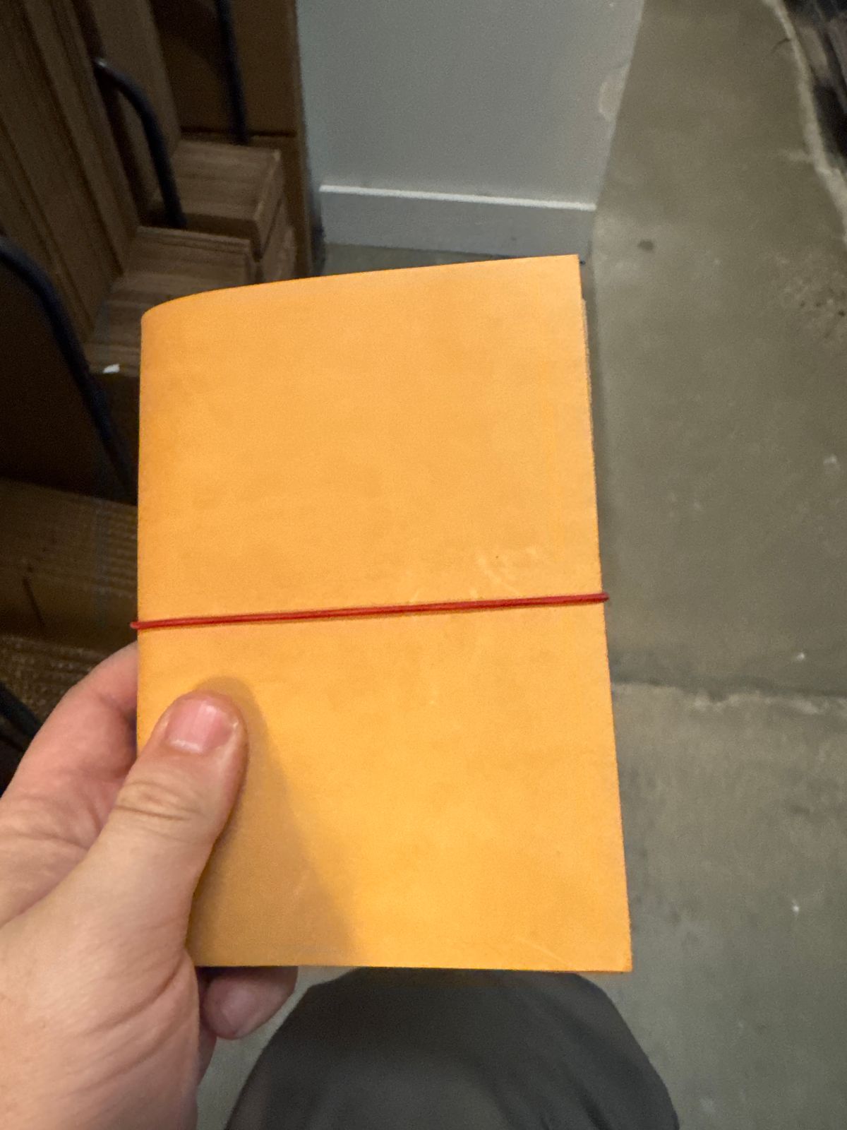 Photo by Keaton on September 11, 2025 of the Paper republic Grand Voyageur in Tuscan Veg Tan.