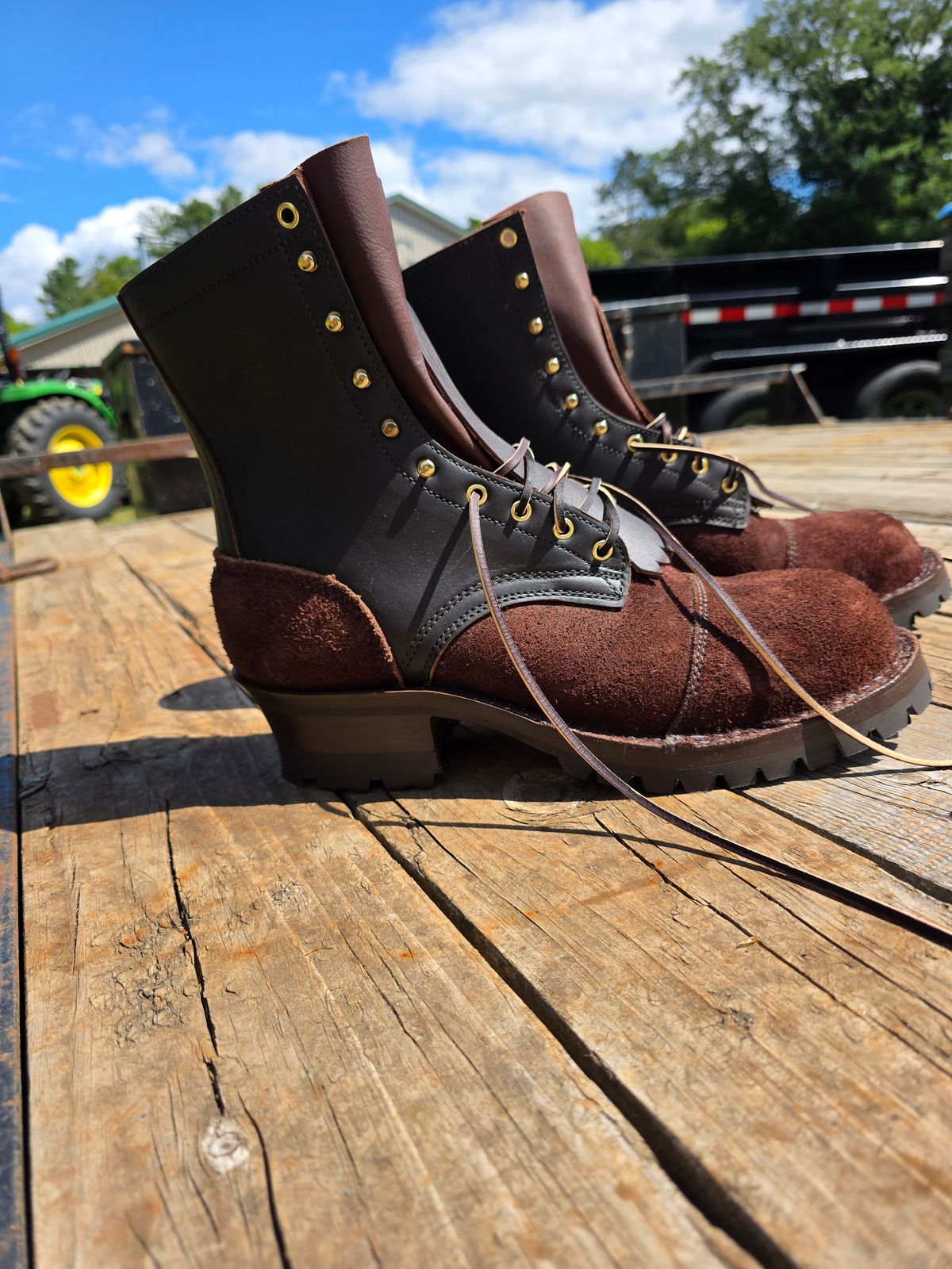 Photo by Nickg on August 27, 2025 of the Frank's Boots Type 2 Highlander in Mocha.