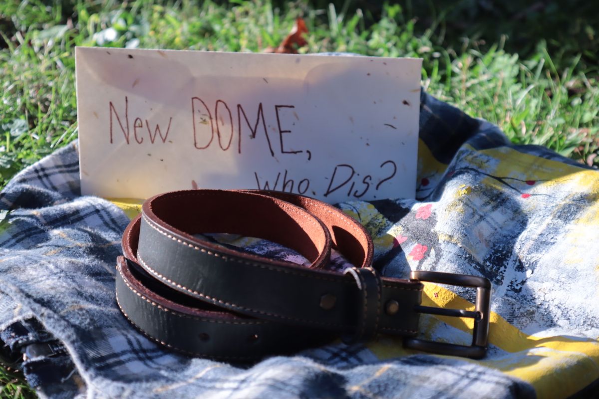 Photo by DinkyDog on October 2, 2025 of the Fields Outfitting Green Belt in Olive Argentinian Vegtable Tanned Leather.