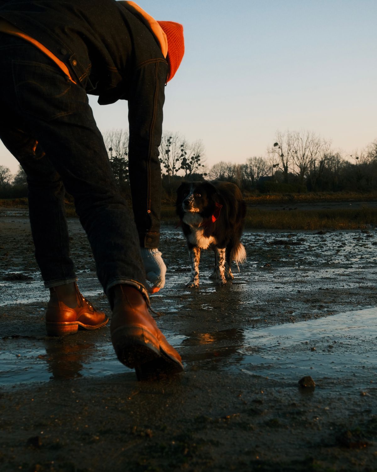 Photo by Clemmach on December 25, 2025 of the Nicks Robert in Horween Ember Waxed Flesh.