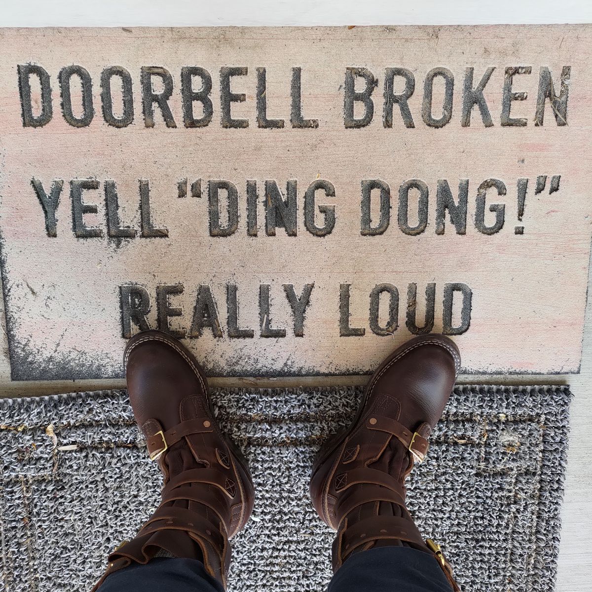 Photo by 3ringCircu5 on April 22, 2025 of the Nicks Heritage TankerPro in Horween Brown Chromexcel.