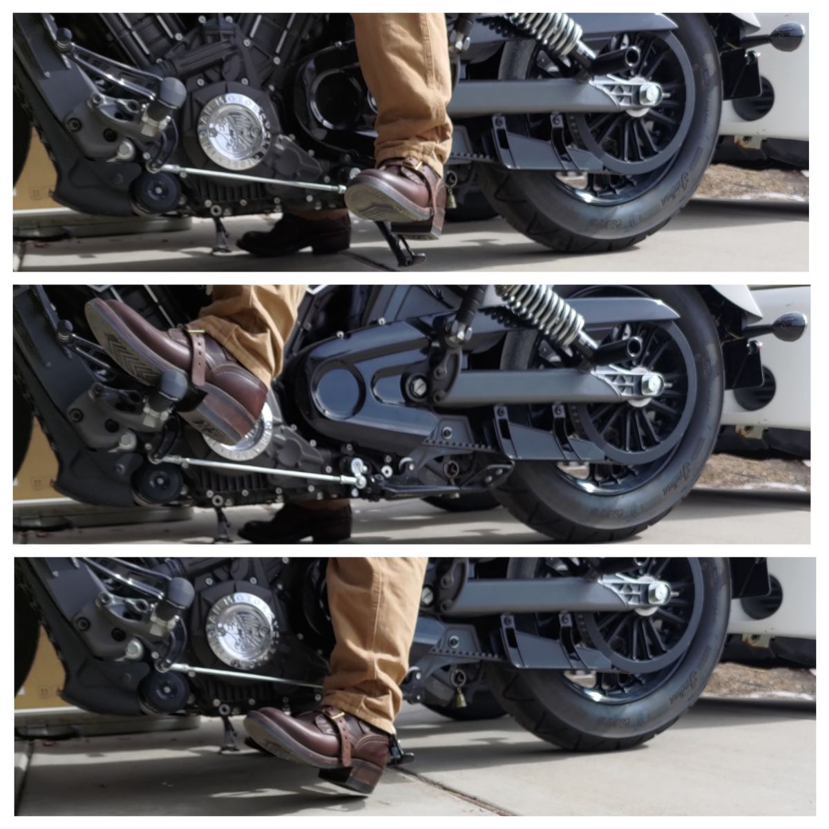 Photo by 3ringCircu5 on February 17, 2026 of the Nicks Heritage TankerPro in Horween Brown Chromexcel.