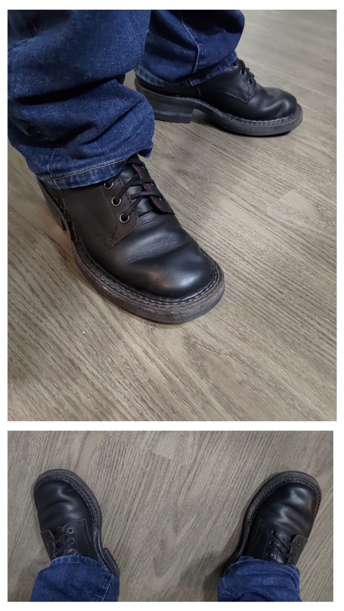 Photo by 3ringCircu5 on December 21, 2025 of the White's x Rose Anvil Drifter 3.0 in Seidel x Rose Anvil Blood Core Latigo.