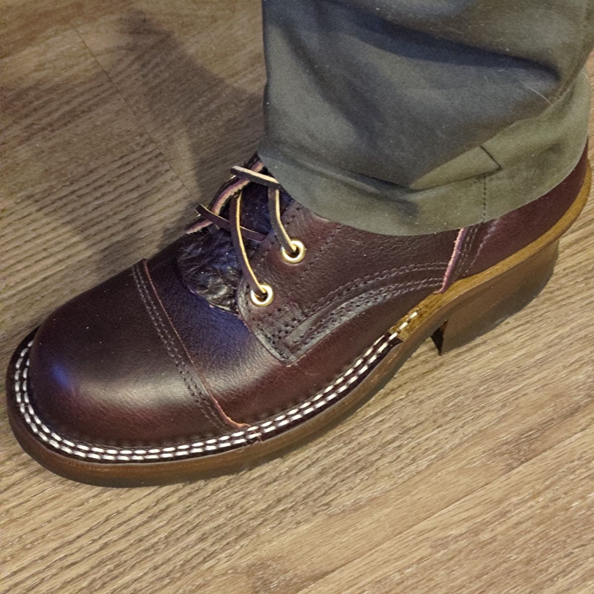 Photo by 3ringCircu5 on March 10, 2026 of the Nicks MTO in Wickett & Craig Milled Violet Double Stuffed.