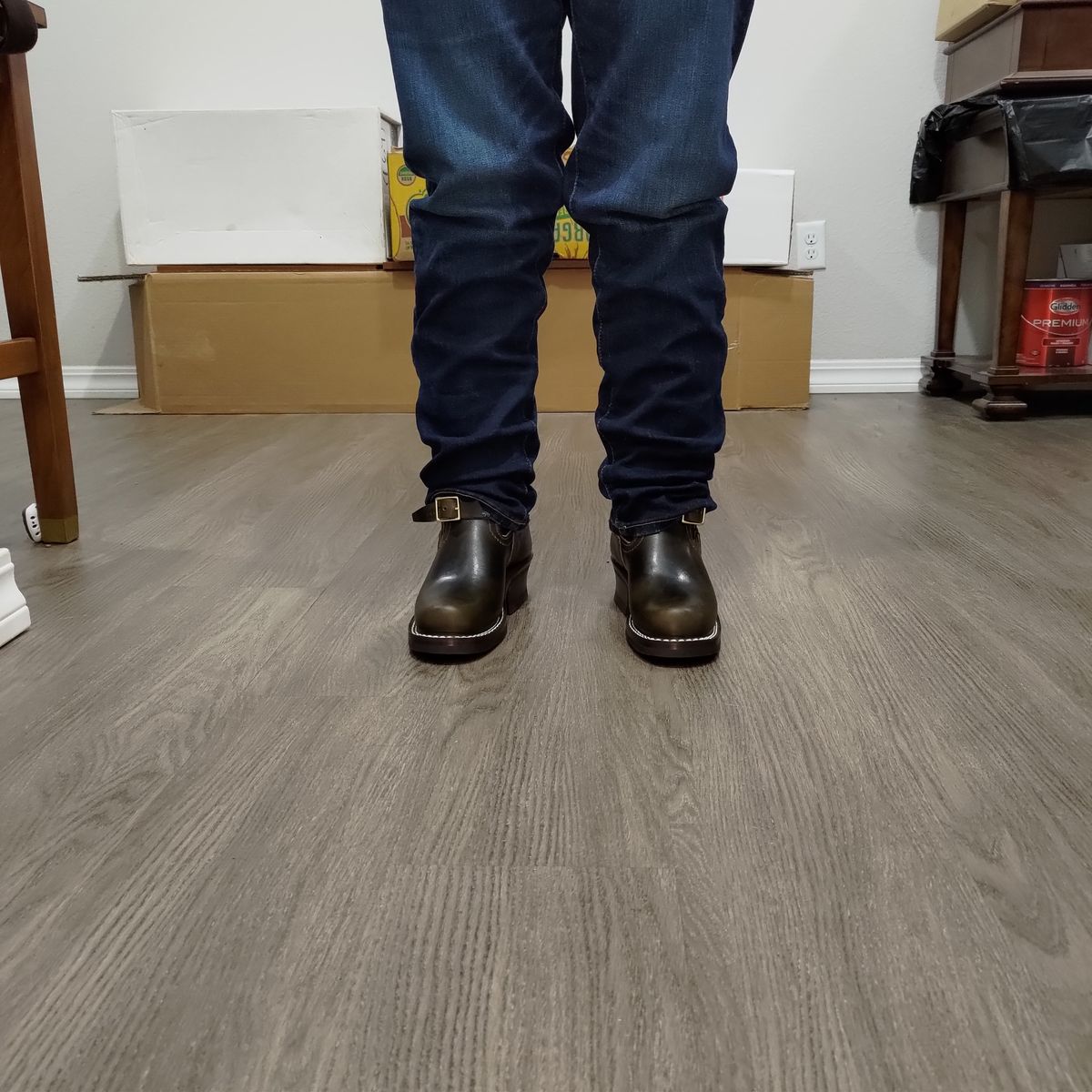 Photo by 3ringCircu5 on October 25, 2025 of the Nicks Pullman in Wickett & Craig Olive Double Stuffed.