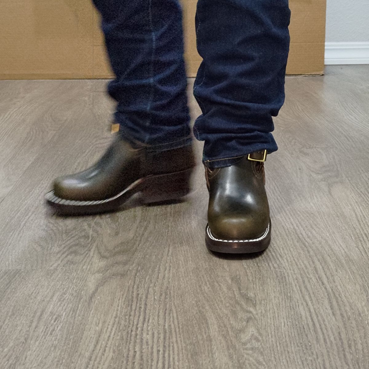 Photo by 3ringCircu5 on October 25, 2025 of the Nicks Pullman in Wickett & Craig Olive Double Stuffed.