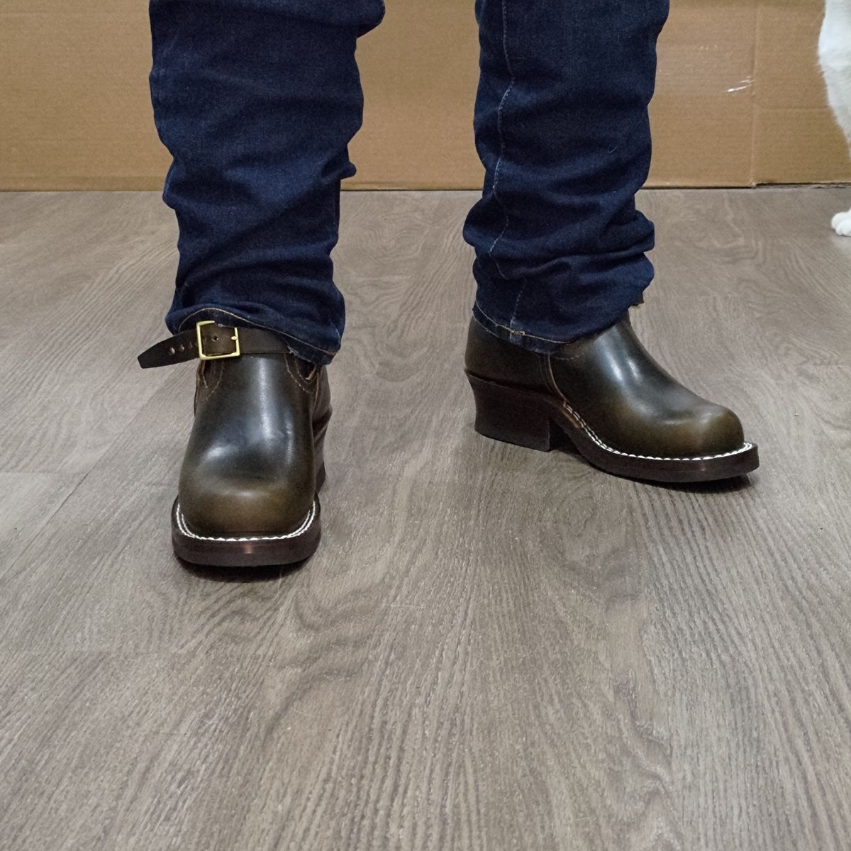 Photo by 3ringCircu5 on October 25, 2025 of the Nicks Pullman in Wickett & Craig Olive Double Stuffed.