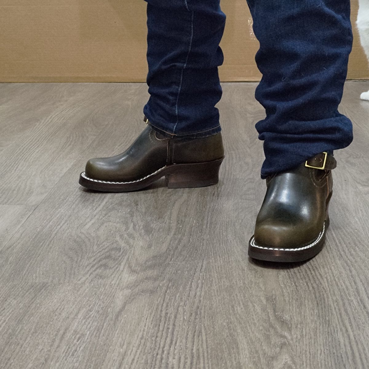 Photo by 3ringCircu5 on October 25, 2025 of the Nicks Pullman in Wickett & Craig Olive Double Stuffed.