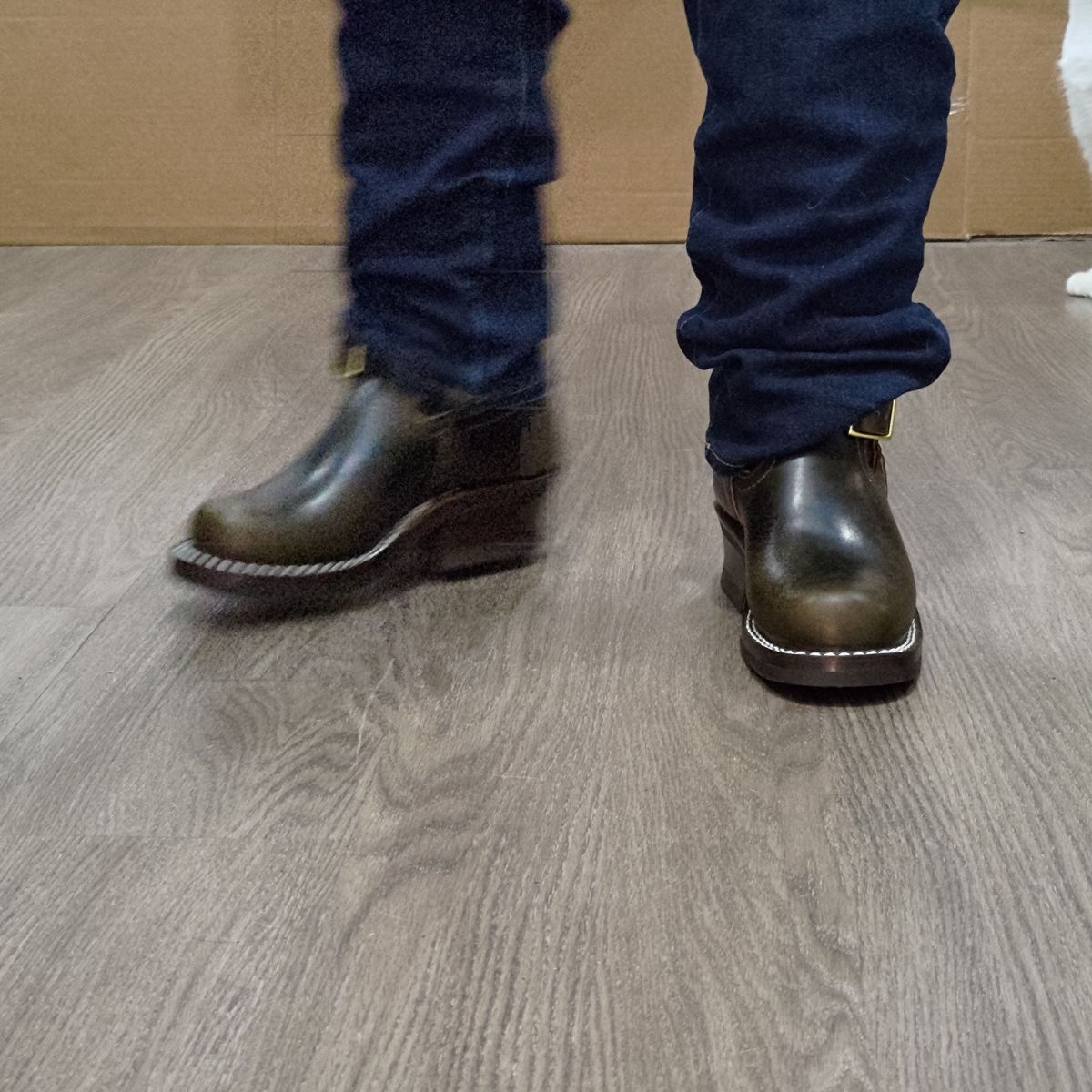 Photo by 3ringCircu5 on October 25, 2025 of the Nicks Pullman in Wickett & Craig Olive Double Stuffed.