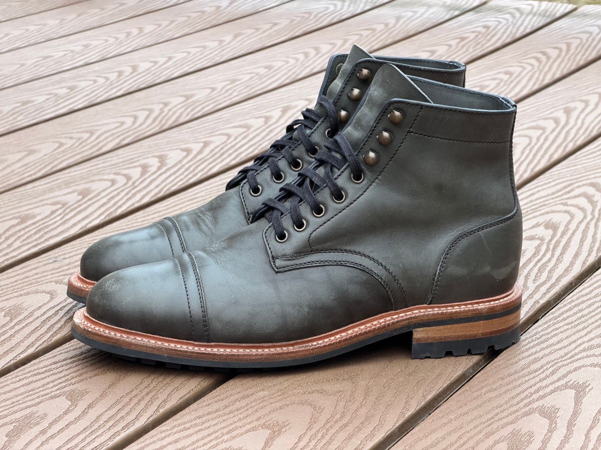 Photo by forbiddenboot on December 5, 2025 of the Parkhurst The Richmond in Maryam Salvia Horsebutt.