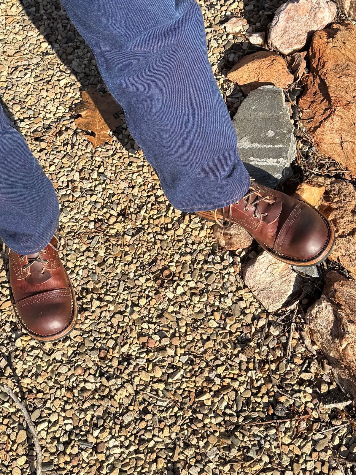 Photo by Odyssey.Rider on December 30, 2025 of the Nicks MTO in Wickett & Craig Buck Brown Double Stuffed.