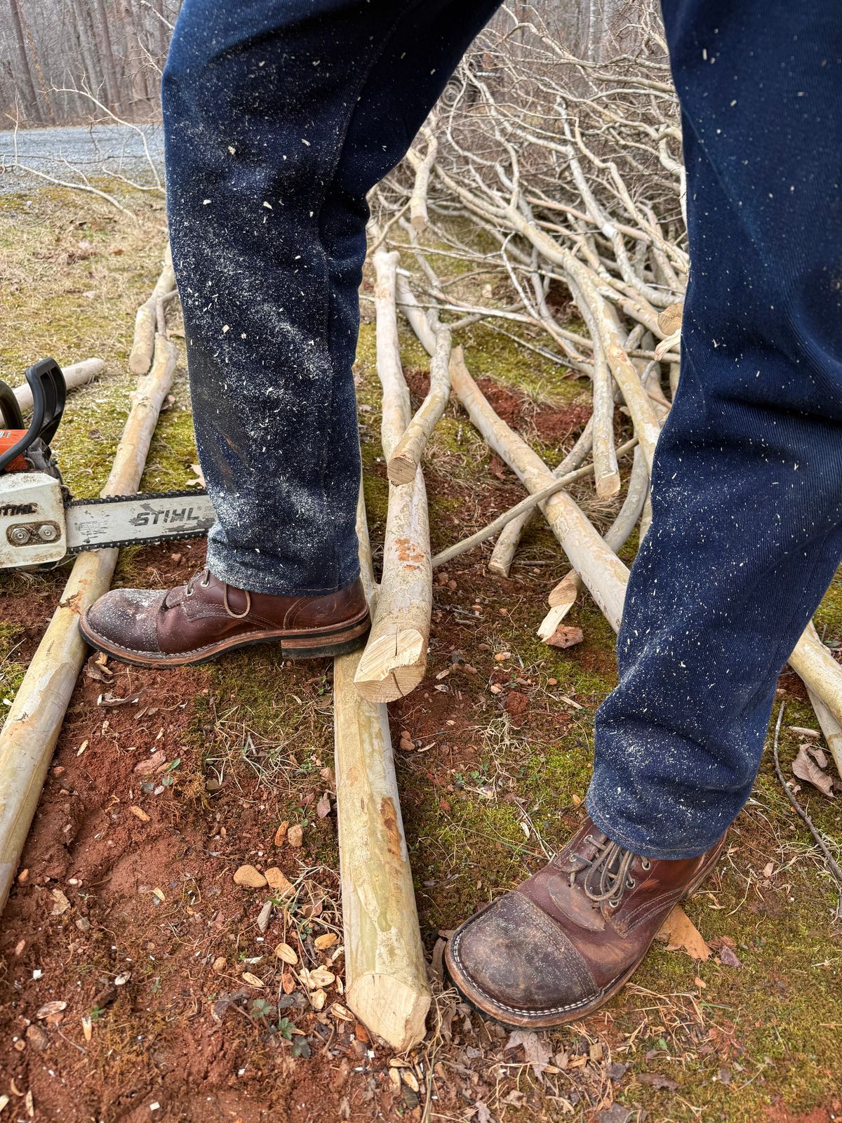 Photo by Odyssey.Rider on February 27, 2026 of the Nicks MTO in Wickett & Craig Buck Brown Double Stuffed.