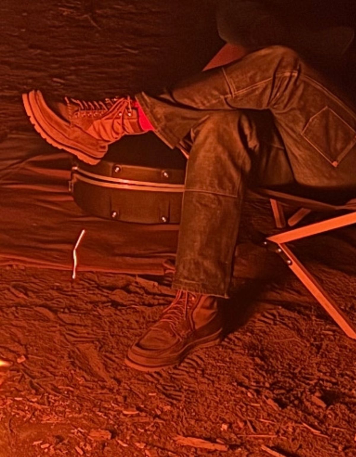 Photo by johnny.tahoe on July 10, 2025 of the Russell Moccasin Co. Joe's PH in Weathered Oak Timberjack.