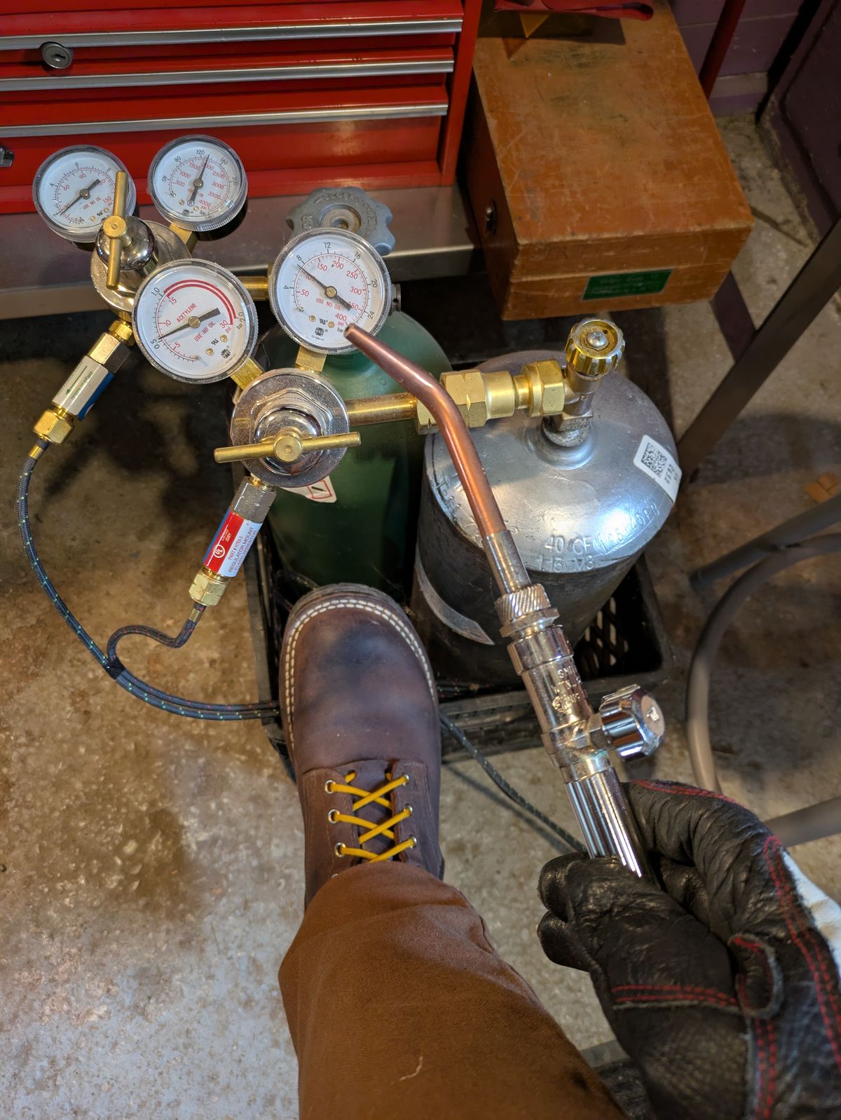 Photo by Seatpost on February 8, 2026 of the Nicks 365 Stitchdown in Nicks / Seidel 1964 Mahogany.