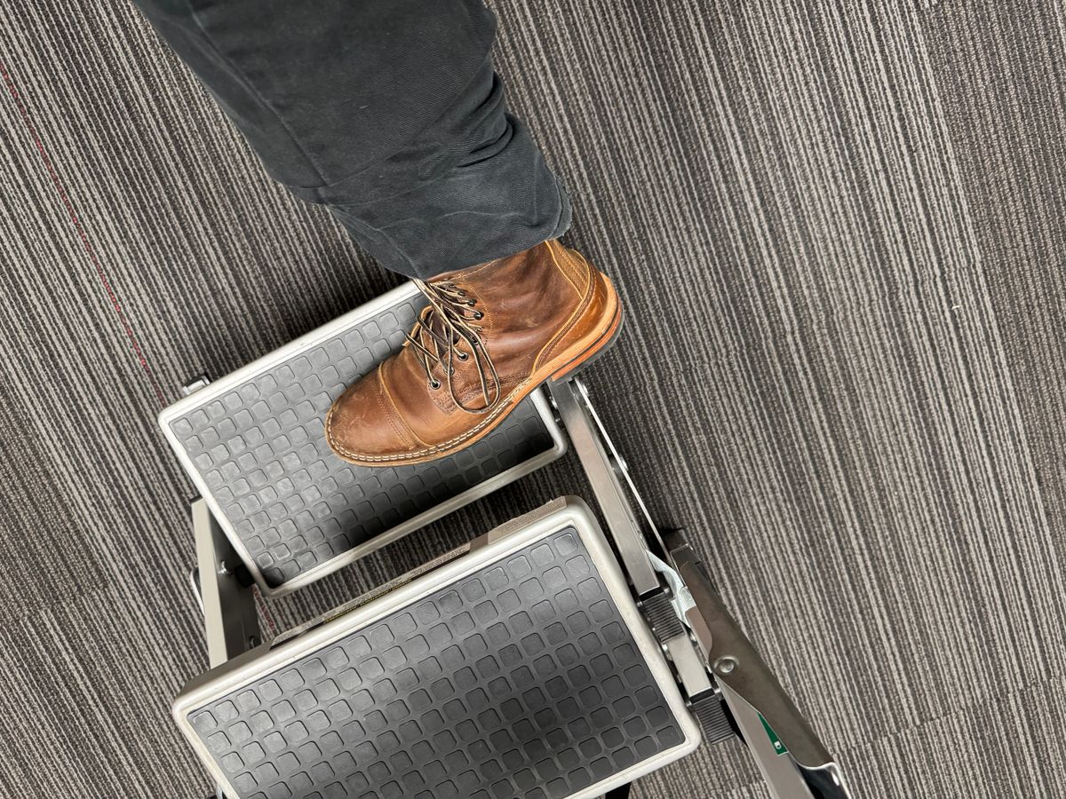 Photo by t1ga5 on March 29, 2026 of the Nicks X Parkhurst V3 in Horween Whiskey Predator.