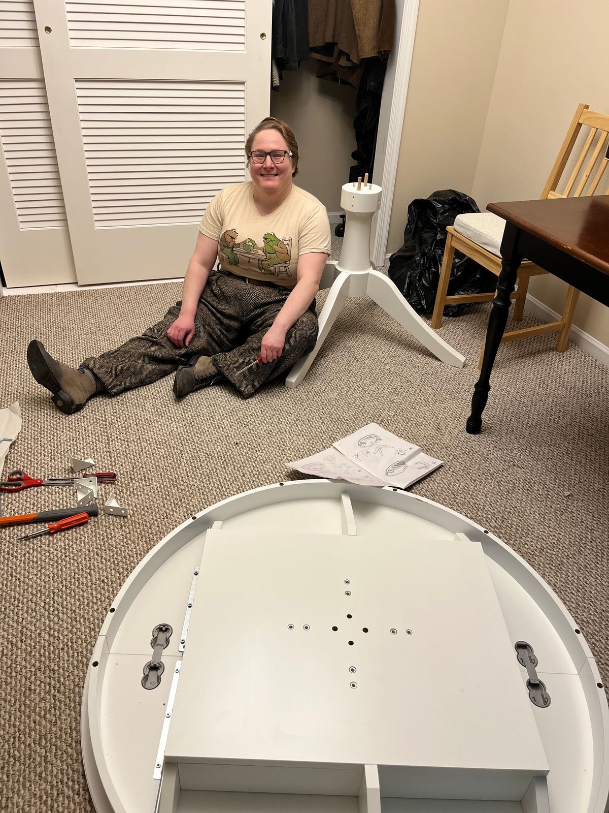 Photo by Emily on March 30, 2026 of the NF Bootmaker Belmont Boot in C.F. Stead Milkshake Desert Oasis Suede & C.F. Stead Flint Kudu & Horween Washed Black Chromexcel & C.F. Stead Storm Suede.