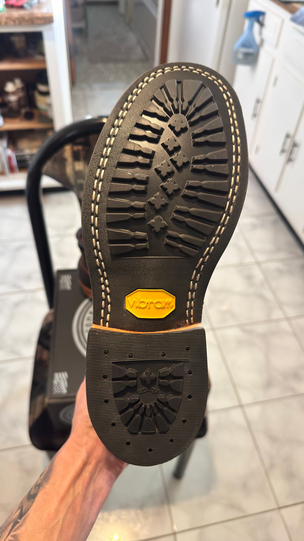 Photo by Josephjay21 on March 4, 2026 of the Frank's Boots Wilshire in Seidel Brown Domain.