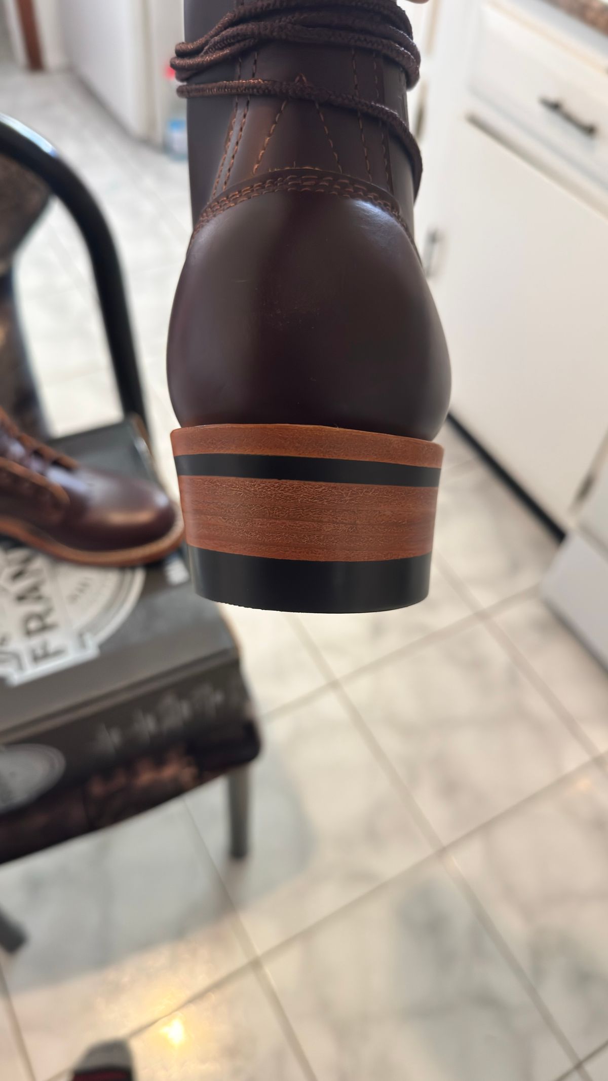 Photo by Josephjay21 on March 4, 2026 of the Frank's Boots Wilshire in Seidel Brown Domain.