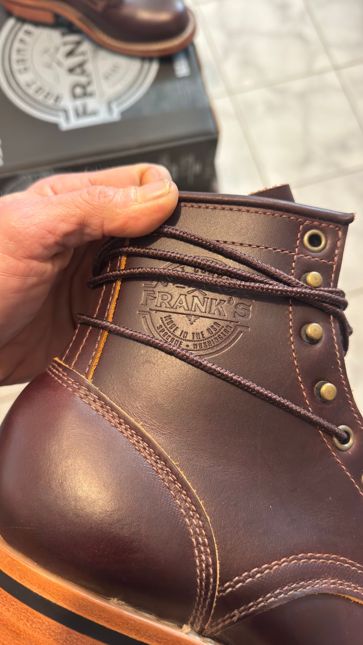 Photo by Josephjay21 on March 4, 2026 of the Frank's Boots Wilshire in Seidel Brown Domain.