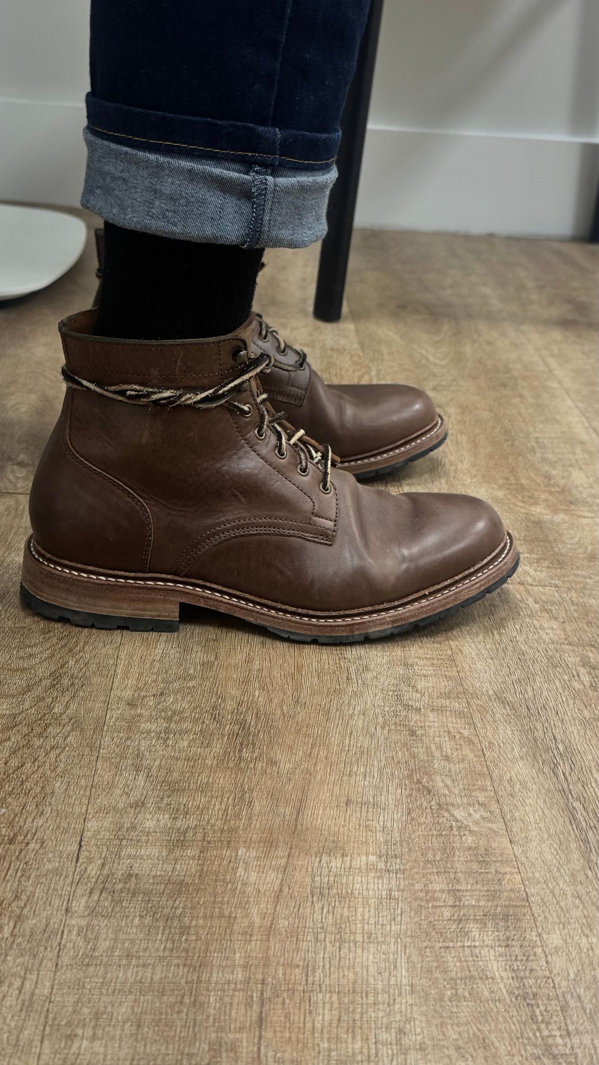 Photo by Josephjay21 on June 4, 2026 of the Caswell Boot Company Lisbon in 1071 TPR Horsebutt.