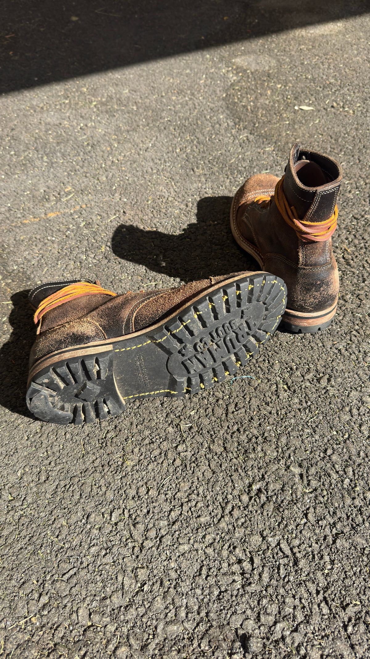 Photo by Josephjay21 on May 16, 2026 of the Truman Upland Boot in Horween Black Waxed Flesh.