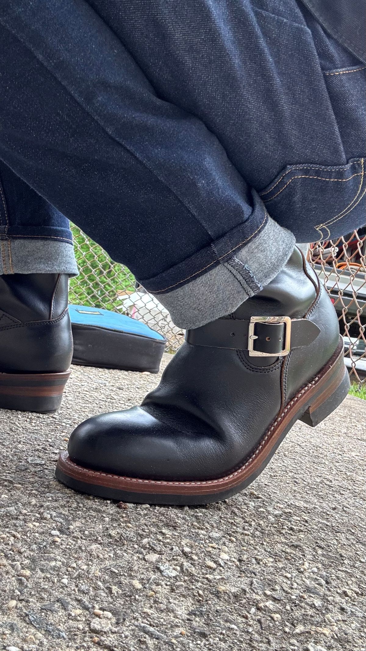 Photo by Josephjay21 on May 15, 2026 of the Crush On Retro Engineer 301 in Black Teacore Cowhide.