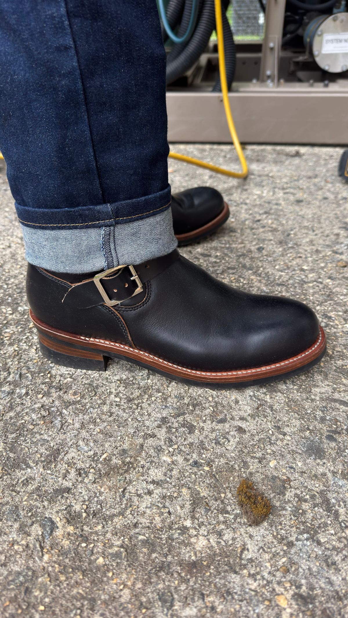 Photo by Josephjay21 on May 15, 2026 of the Crush On Retro Engineer 301 in Black Teacore Cowhide.