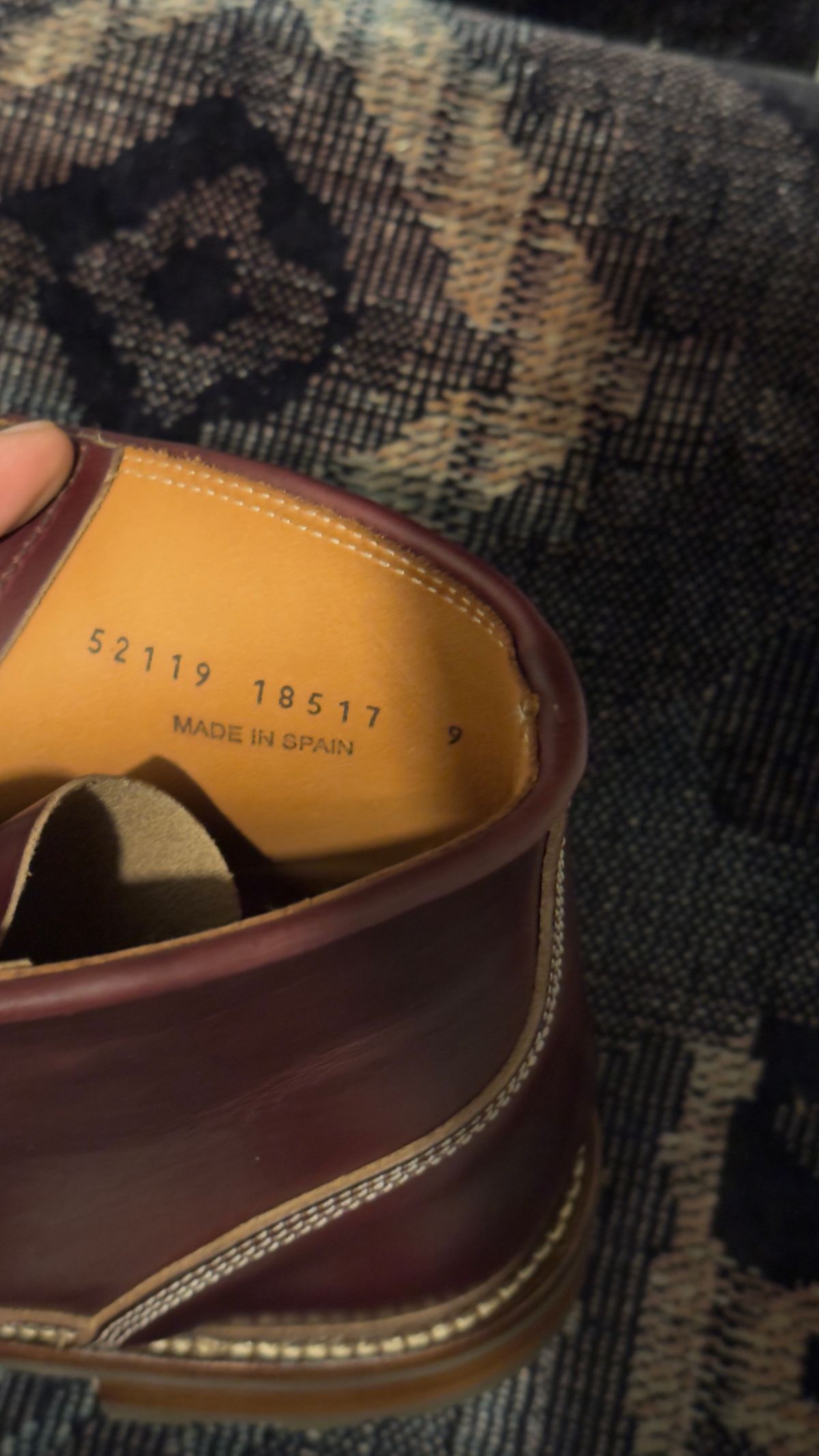 Photo by Josephjay21 on January 18, 2025 of the Caswell Boot Company Carver 2 in Horween Color 8 Chromexcel.