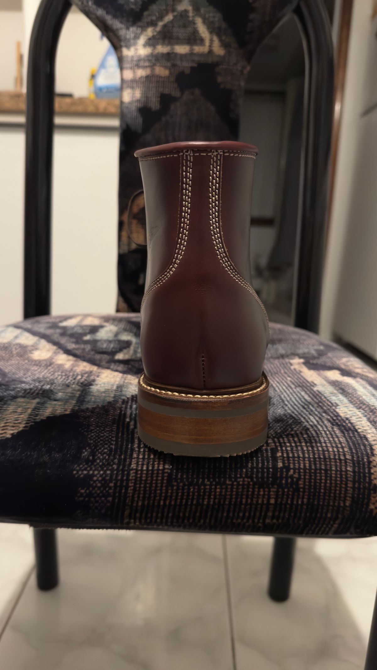 Photo by Josephjay21 on January 18, 2025 of the Caswell Boot Company Carver 2 in Horween Color 8 Chromexcel.