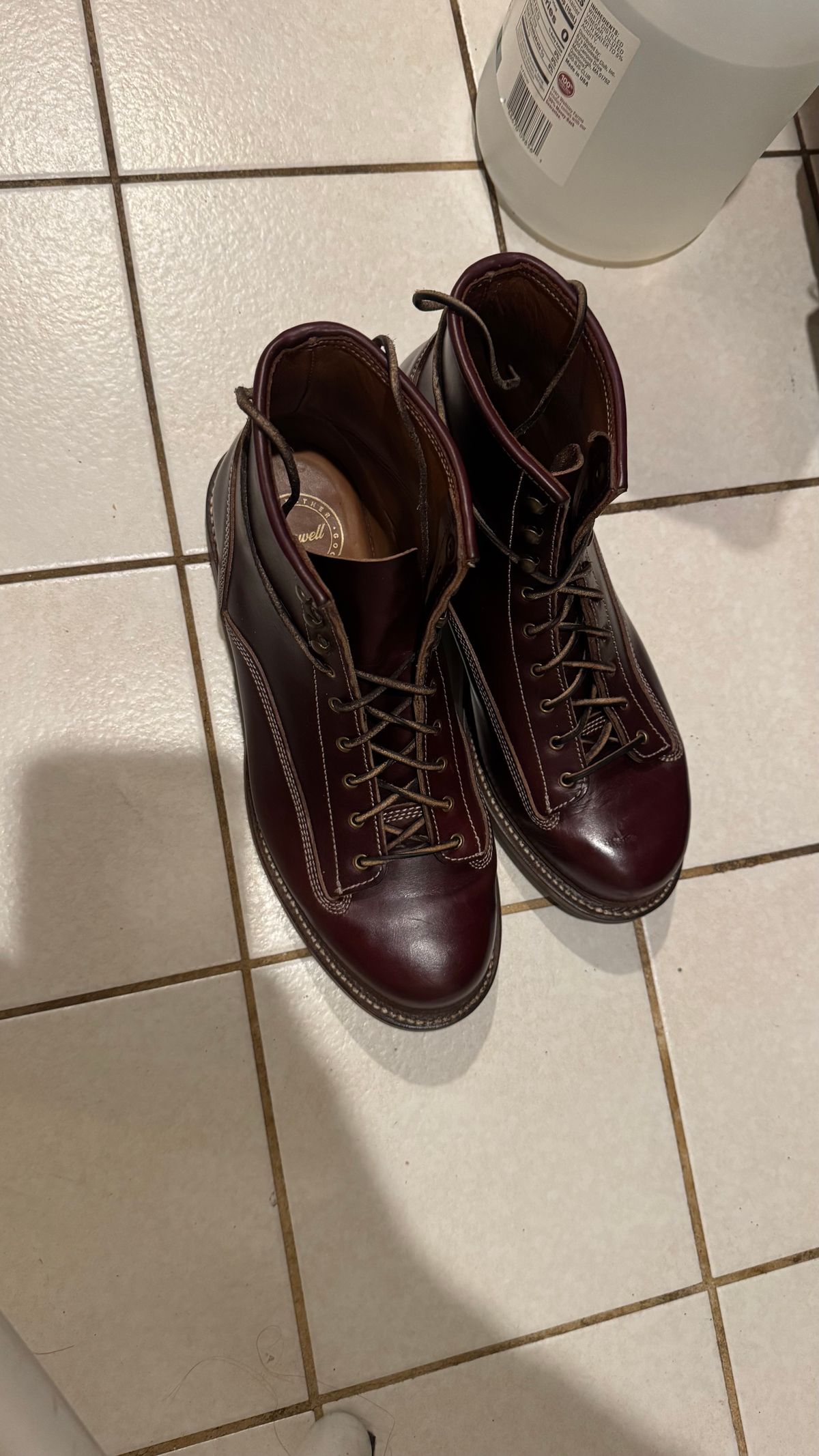 Photo by Josephjay21 on March 20, 2025 of the Caswell Boot Company Carver 2 in Horween Color 8 Chromexcel.