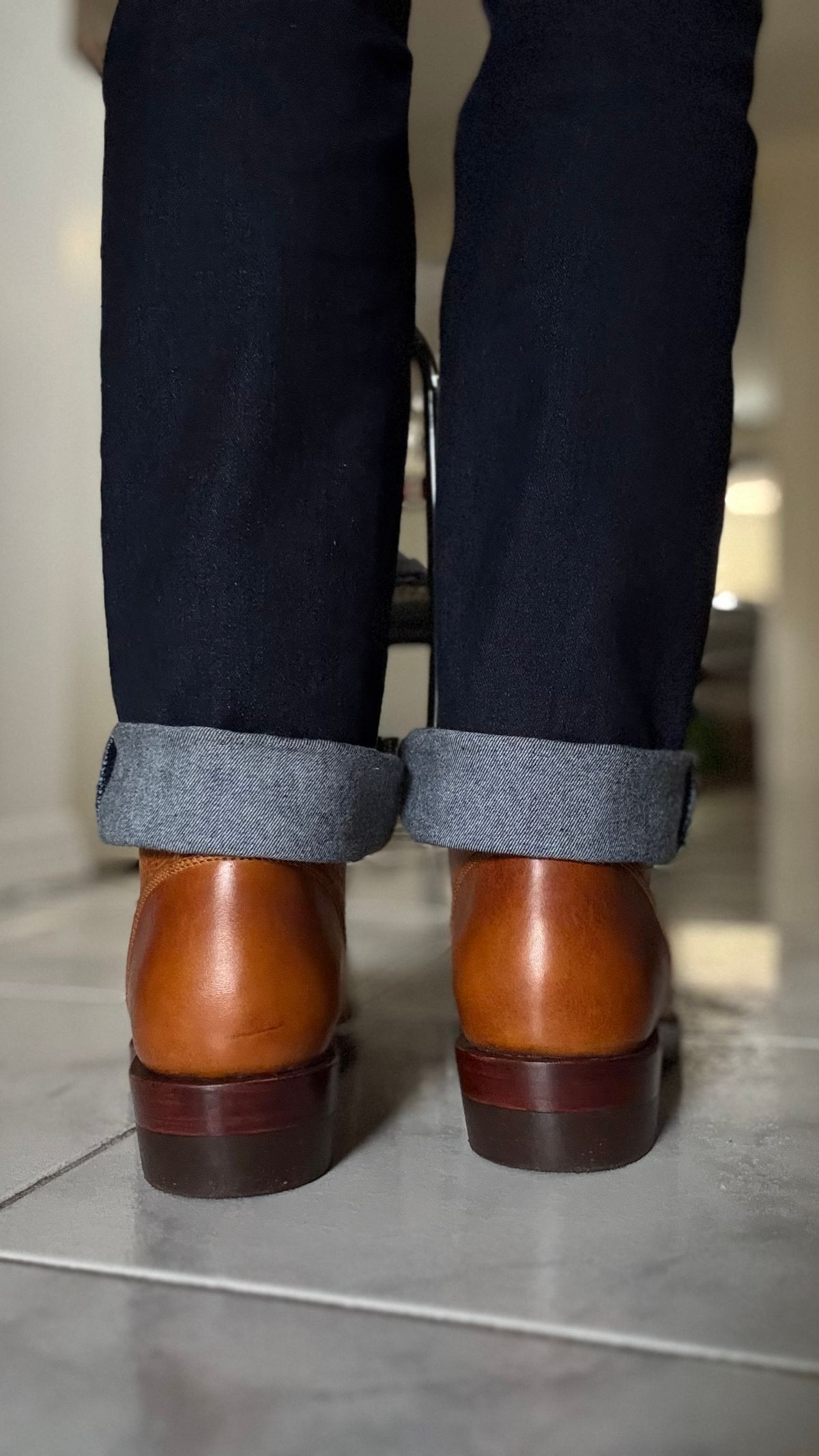 Photo by Josephjay21 on June 15, 2025 of the Jakkrabbits Field Boots in Badalassi Carlo Wax Napoli.
