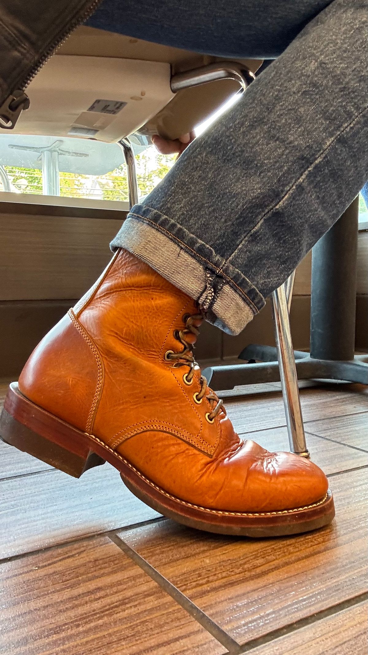 Photo by Josephjay21 on May 17, 2026 of the Jakkrabbits Field Boots in Badalassi Carlo Wax Napoli.