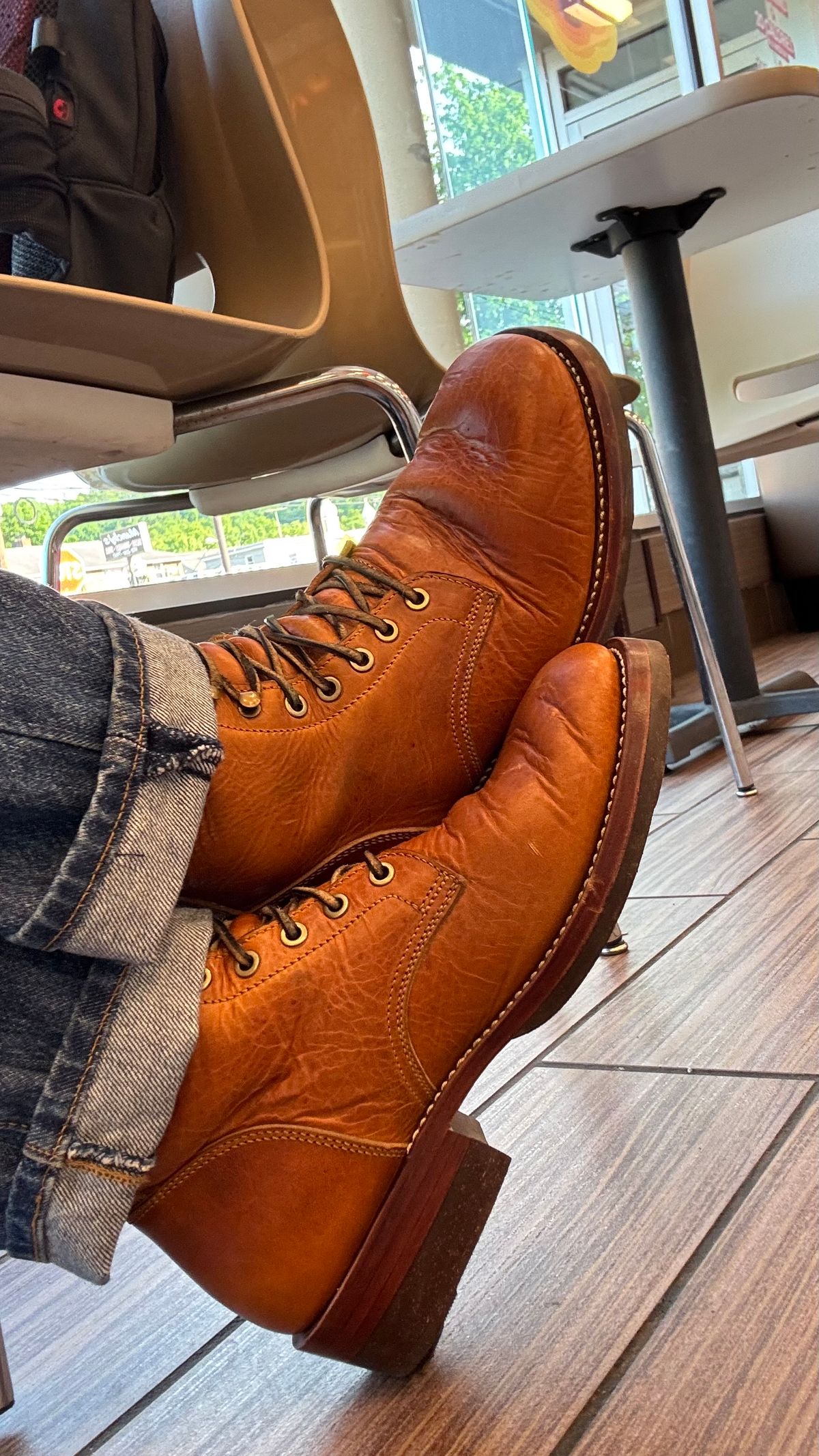 Photo by Josephjay21 on May 17, 2026 of the Jakkrabbits Field Boots in Badalassi Carlo Wax Napoli.
