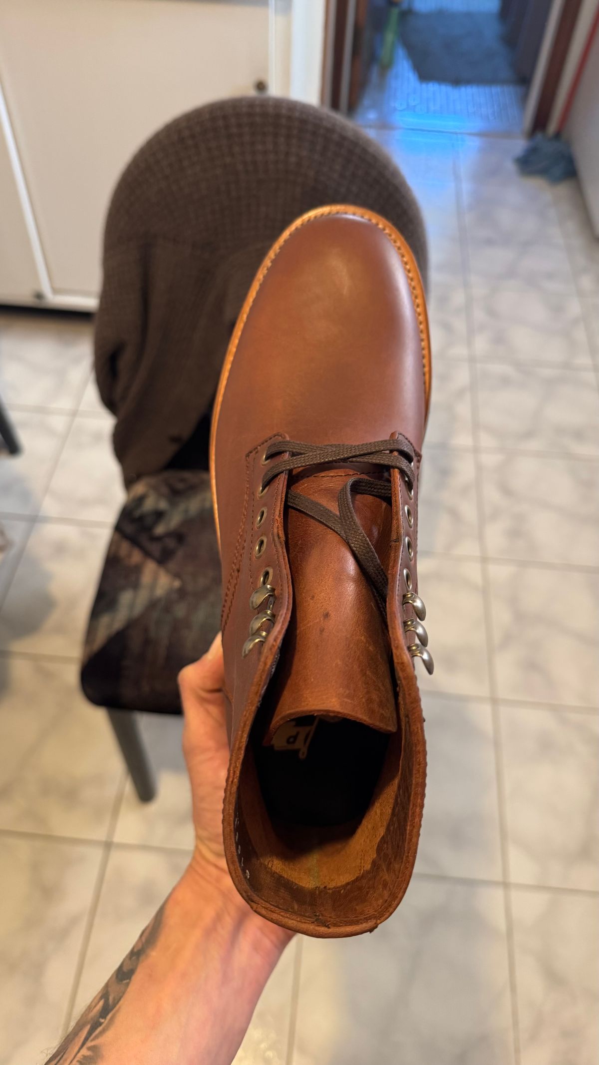 Photo by Josephjay21 on March 27, 2025 of the Parkhurst The Allen in Rust Waxy.