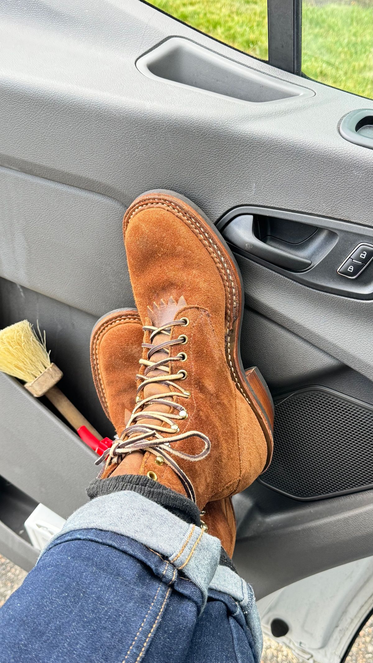 Photo by Josephjay21 on June 15, 2026 of the White's Packer in Seidel Distressed Roughout.