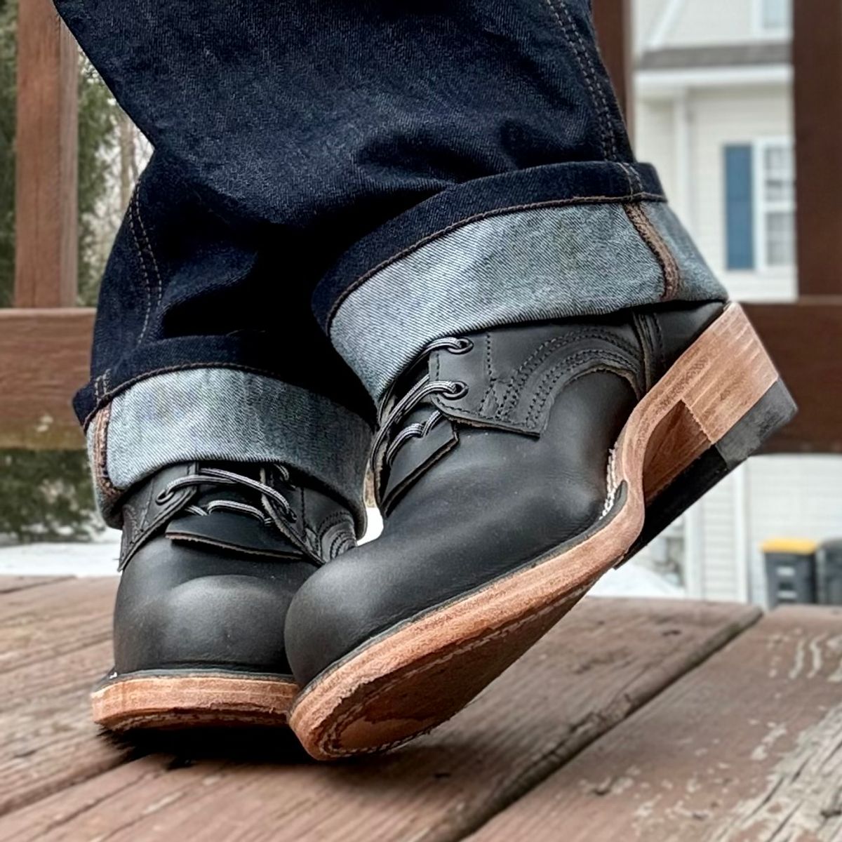 Photo by Ed on February 17, 2026 of the Nicks MTO in Wickett & Craig Grey Double Stuffed.