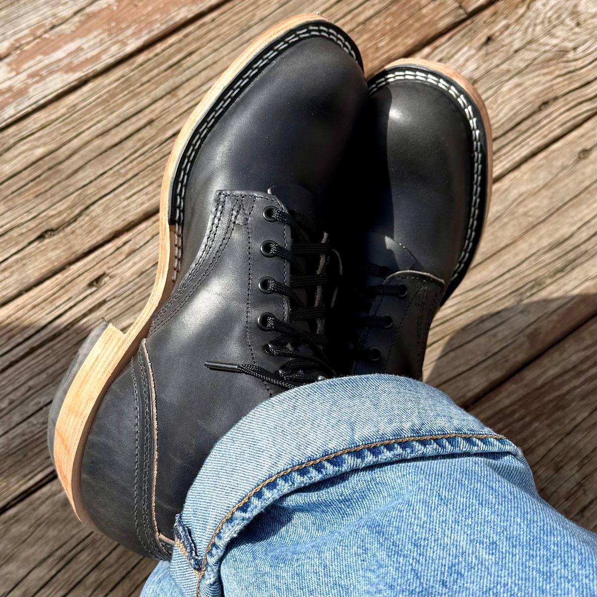 Photo by Ed on April 7, 2026 of the Nicks MTO in Wickett & Craig Grey Double Stuffed.